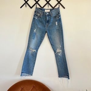 MOTHER SUPERIOR - The Insider Crop Step Fray